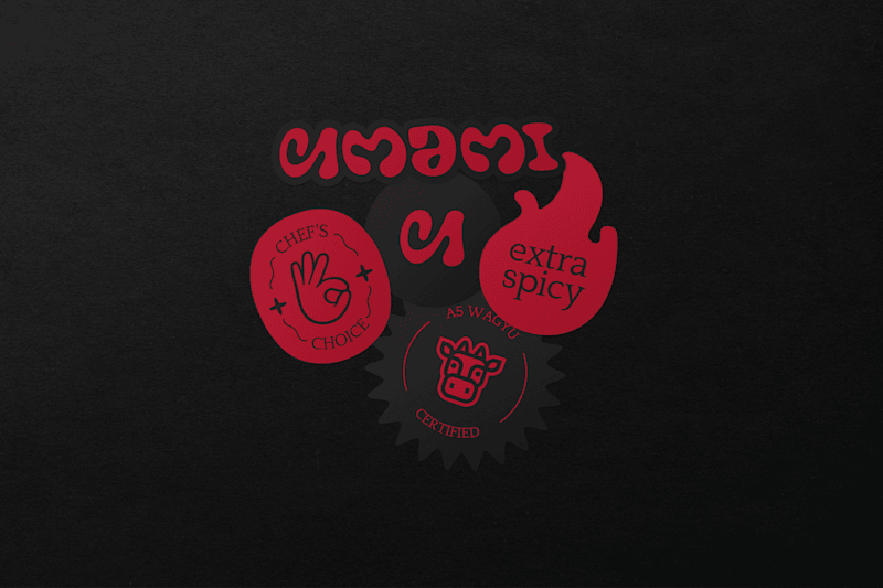 Cover image for UMAMI | Gourmet Burger | Brand Identity