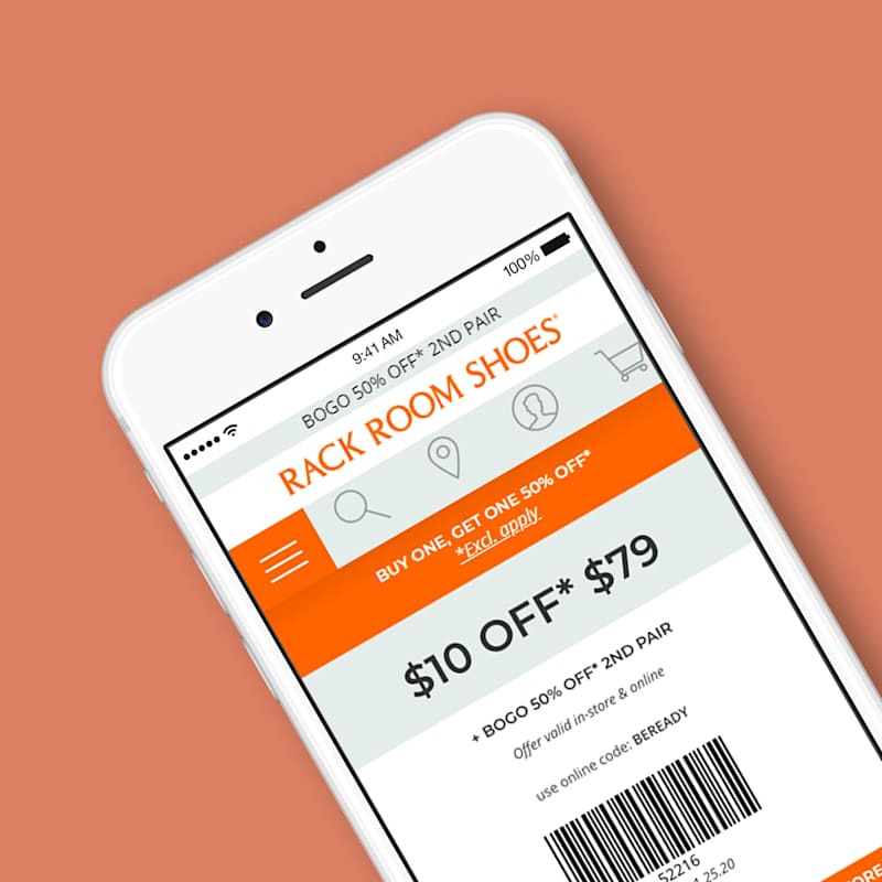 Cover image for Fixing Coupon Redemption Friction for Rack Room Shoes