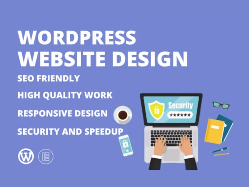 Cover image for I will create professional and responsive wordpress website 