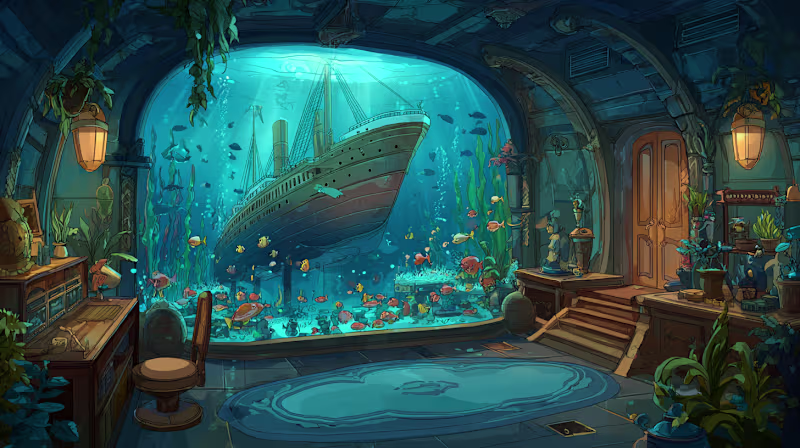 Cover image for I can design backgrounds in different art styles, scenarios,...