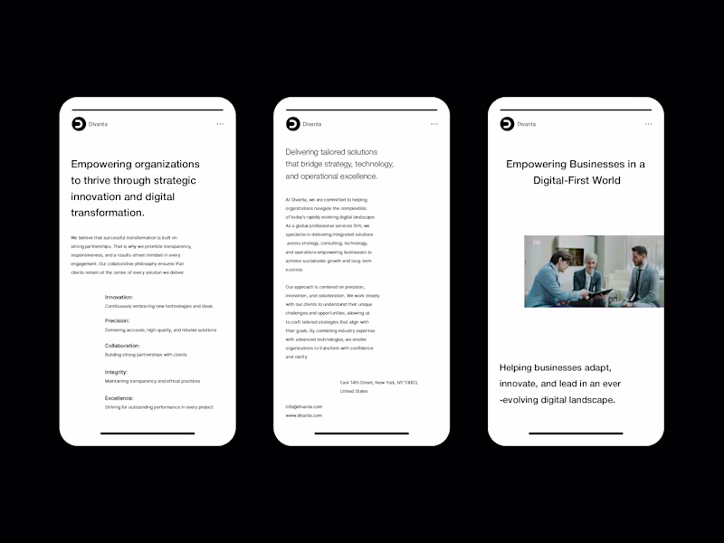 Cover image for Divanta - Brand Identity