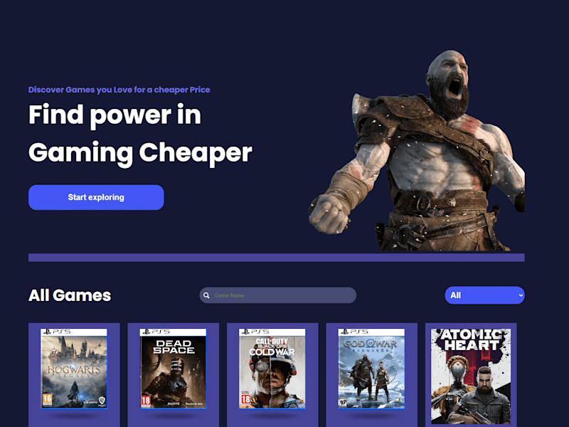 Cover image for Created MarketPlace For Games
