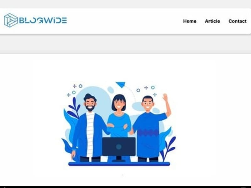 Cover image for BlogWide
