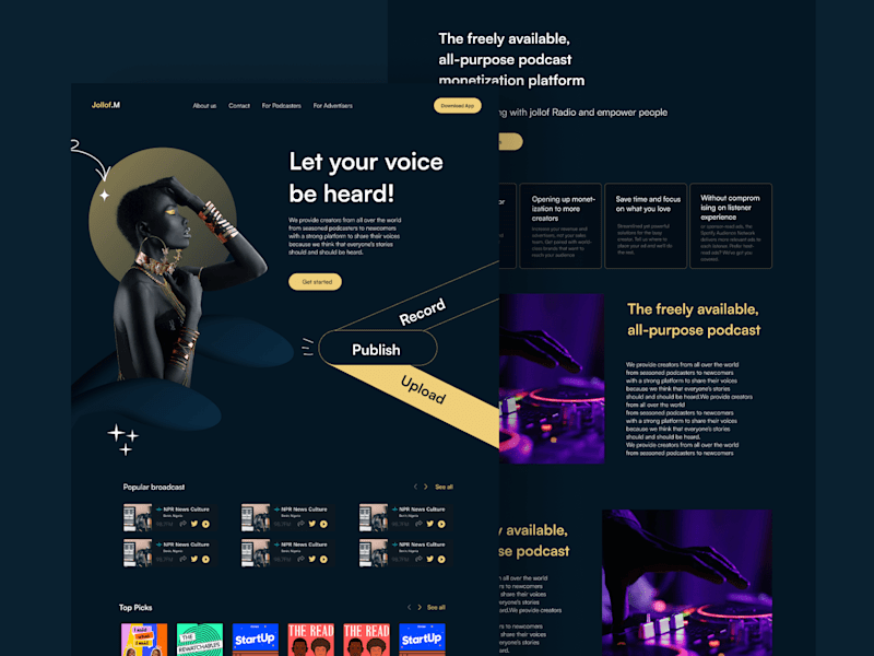 Cover image for Radio and Podcast Frontend Redesign