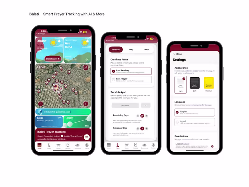 Cover image for iSalati App Development for Enhanced Prayer Experience
