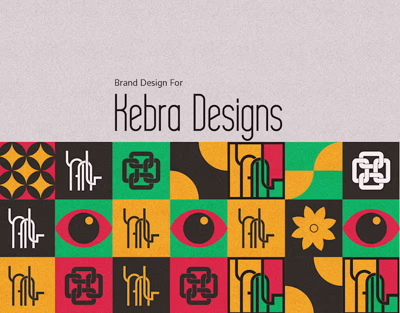 Cover image for Logo Design For Kebra Designs :: Behance