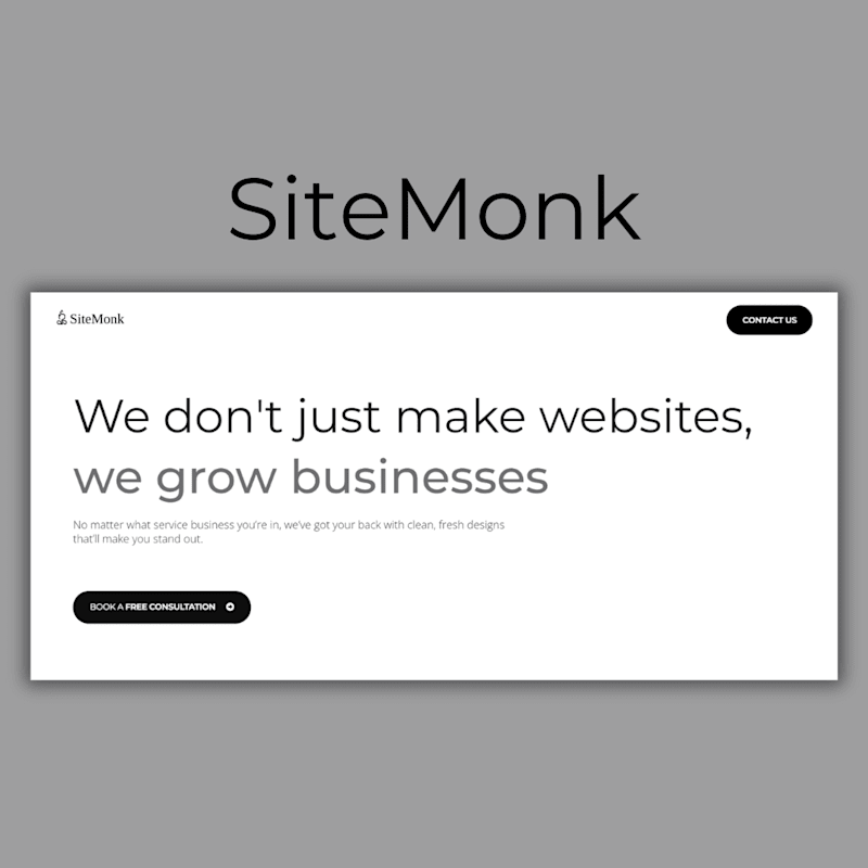 Cover image for Sitemonk
