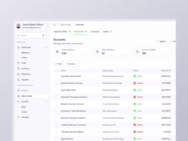 Cover image for Dashboard design for SaaS/Business