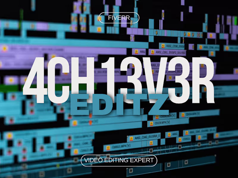 Cover image for YouTube Video Editing 