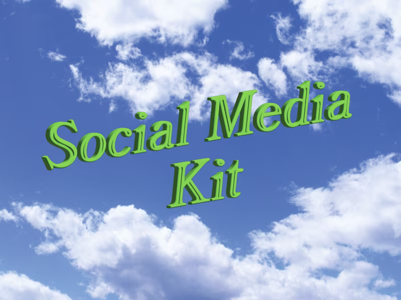 Cover image for Social Media Kit