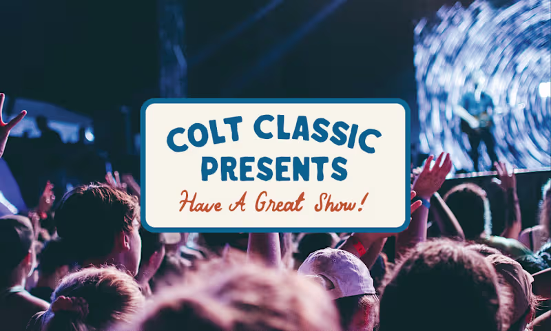 Cover image for Colt Classic Presents | Artist Management Company Brand Identity