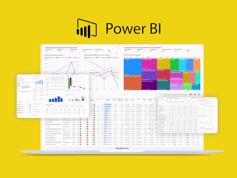 Cover image for Power BI Reporting