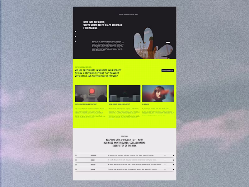 Cover image for Website designs for brands that want to evolve, not blend in.