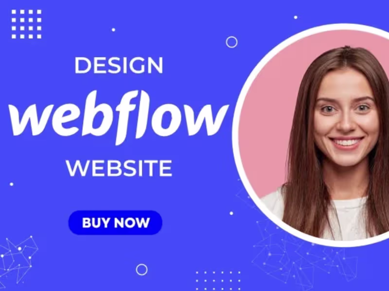 Cover image for I will design, redesign, convert your figma to webflow