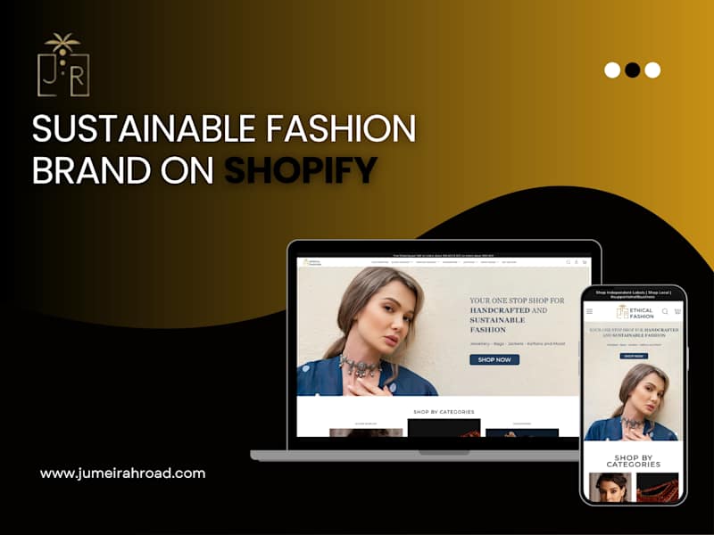 Cover image for Jumeirahroad | Shopify Store for Sustainable Fashion Brand