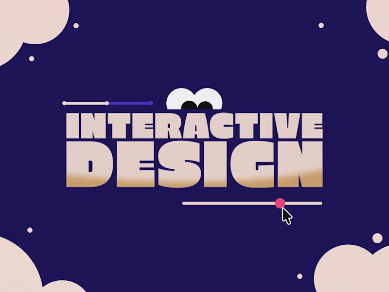 Cover image for Interactive design for apps and web products