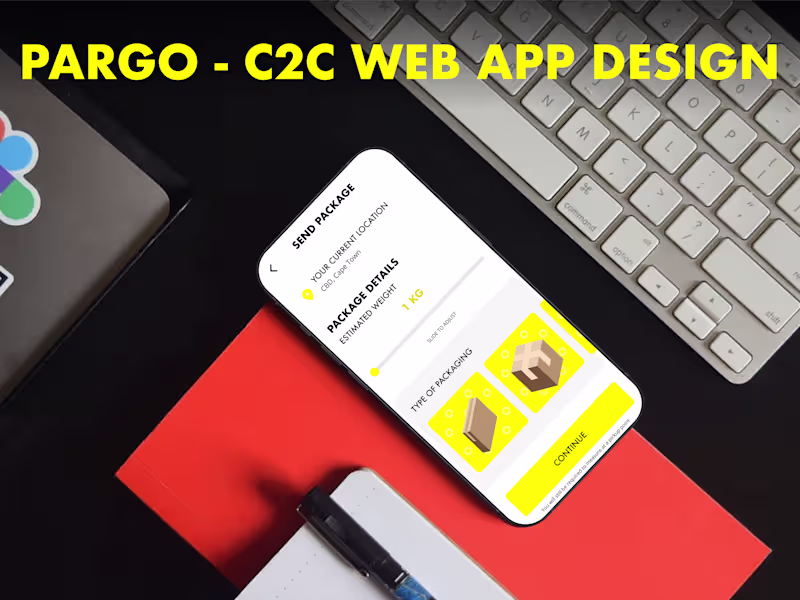 Cover image for Pargo - C2C Web App Design