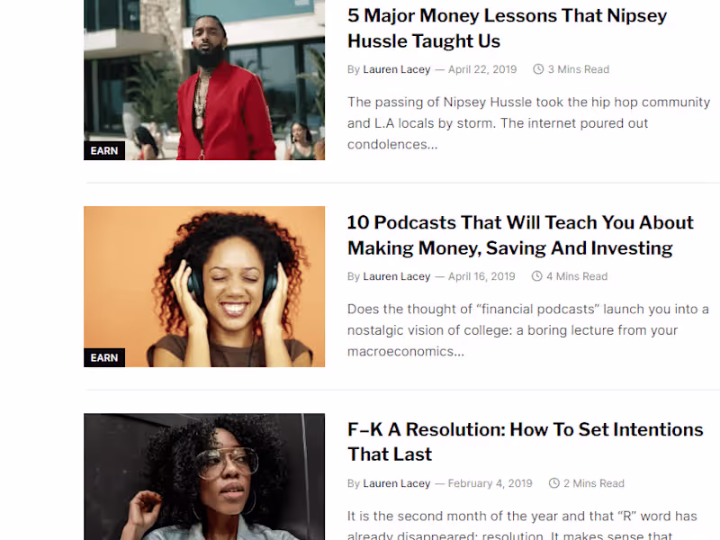 Cover image for Lauren Lacey, Contributor at BAUCE Magazine.