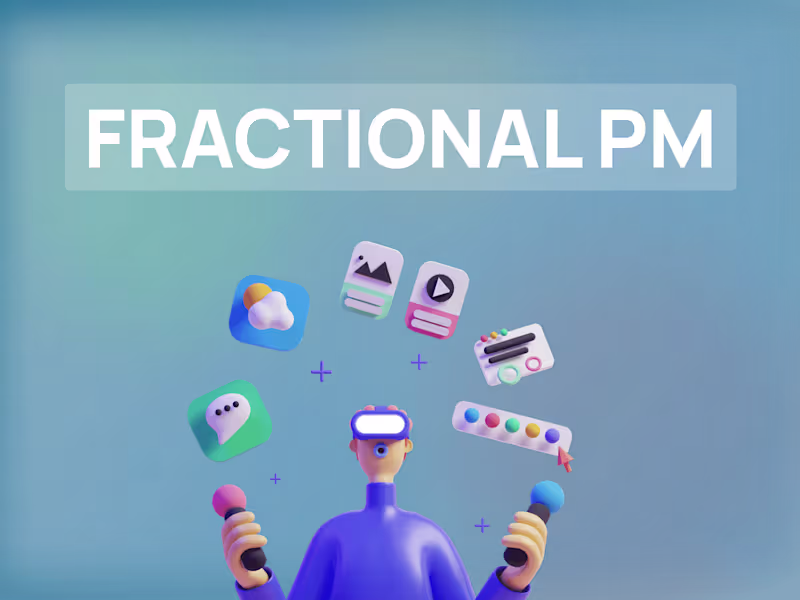 Cover image for Fractional Product Manager