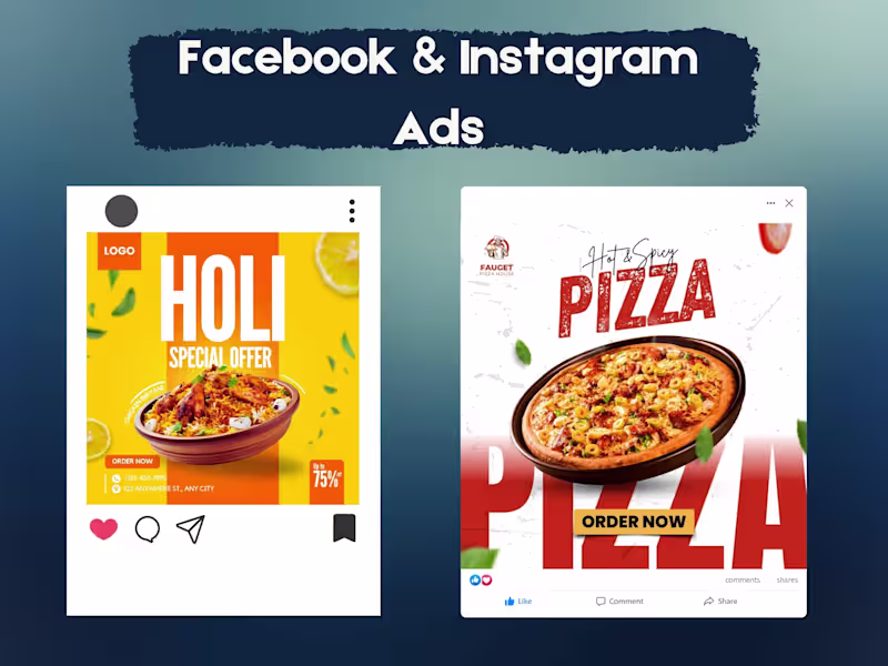 Cover image for Scial Media Ads and Banner Design 