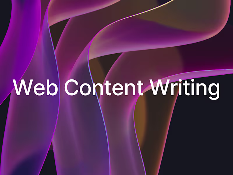 Cover image for Web Content 