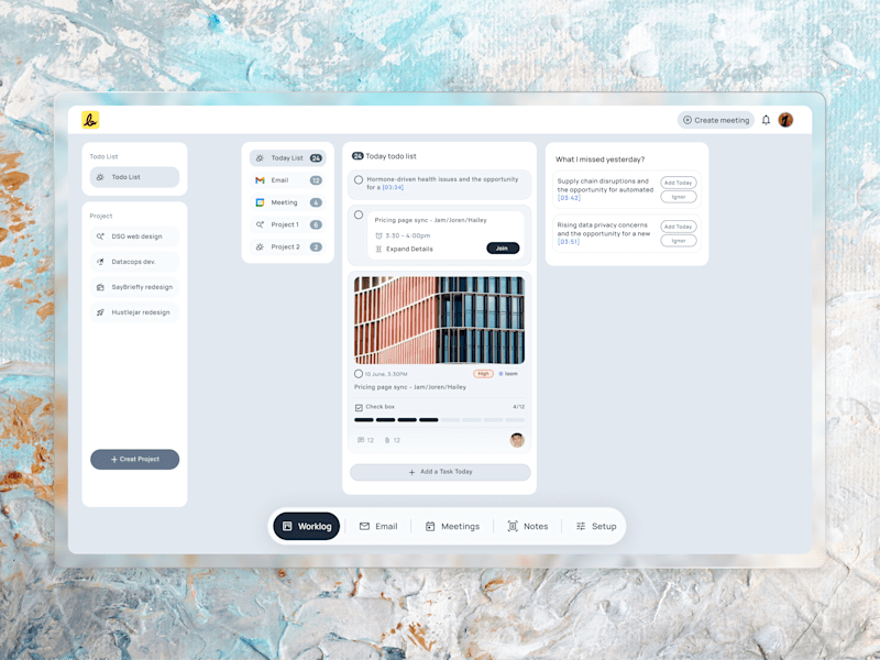 Cover image for  SayBriefly: AI-Powered Client Alignment Platform