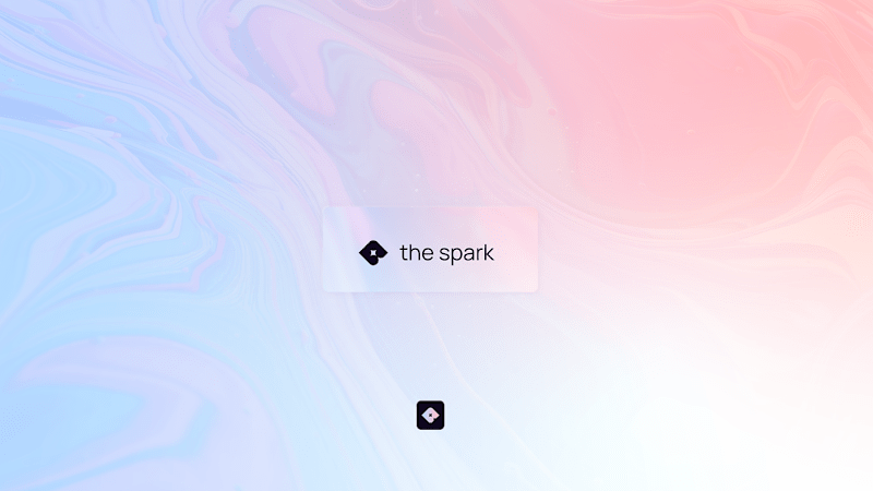 Cover image for the spark - Branding Case Study