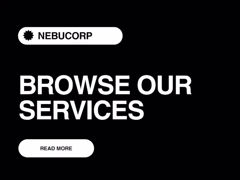 Cover image for NebuCorp Website Copy