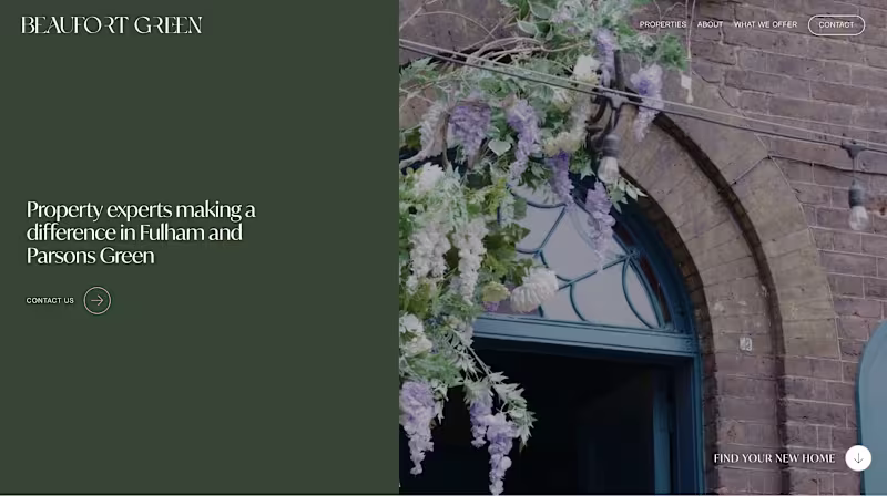 Cover image for Property Website Development for Beaufort Green