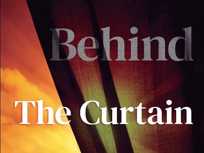 Cover image for The Man Behind the Curtain by Jessica Renee and Valerie Dimino
