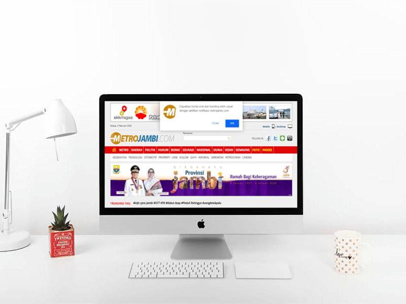 Cover image for Metrojambi Push Notifications - Laravel