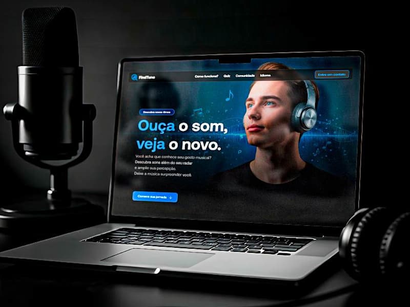 Cover image for FindTune | Landing Page