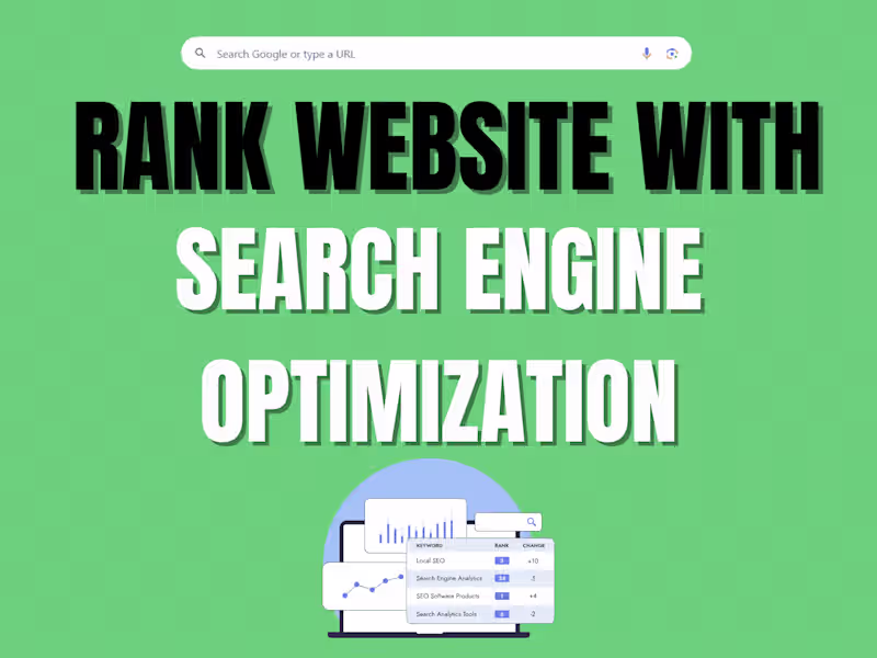 Cover image for Search Engine Optimization (SEO)
