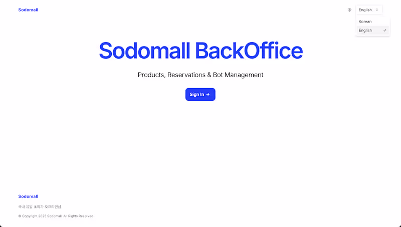 Cover image for Back Office Management System