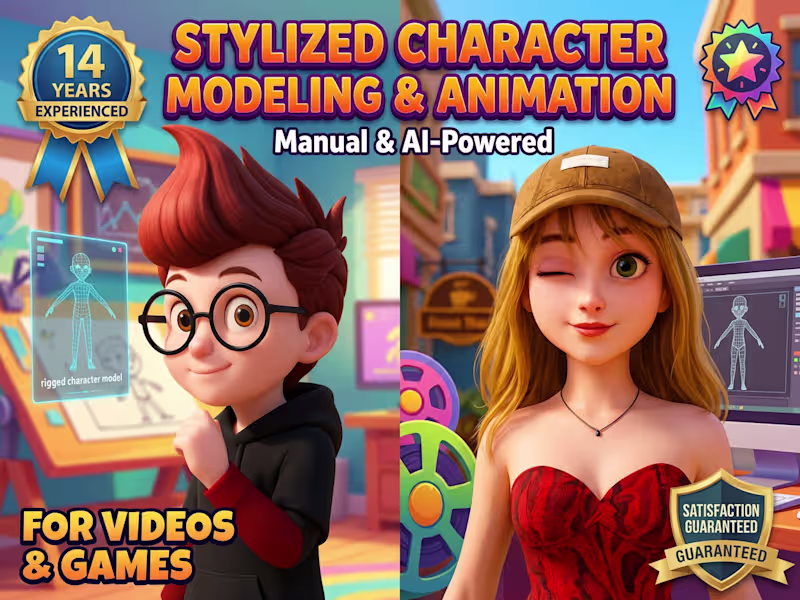 Cover image for 3D Animation Studio | Music Videos, Explainer & Kids Videos