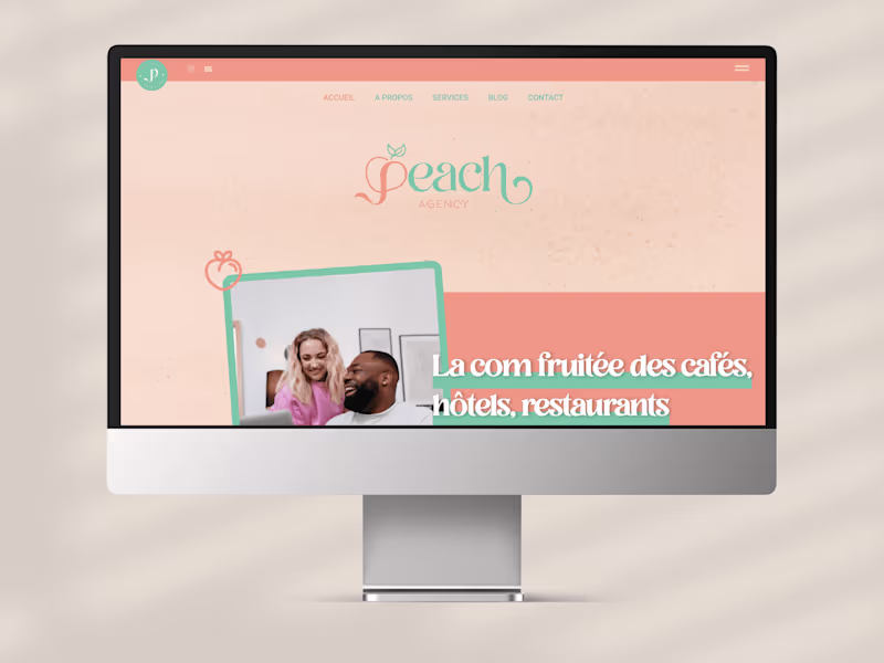 Cover image for Peach Agency | Web Design 
