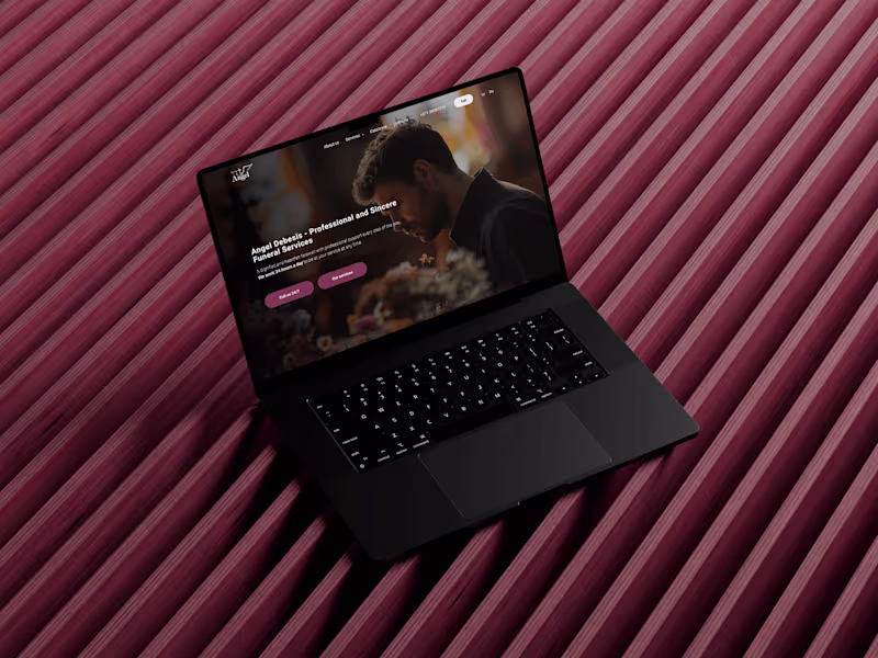 Cover image for Seamless Web Development for Memorial Service Business.