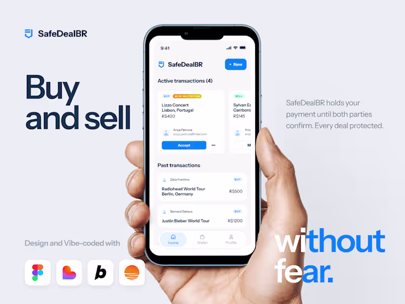 Cover image for SafeDealBR — Brazil's Escrow Payment Platform