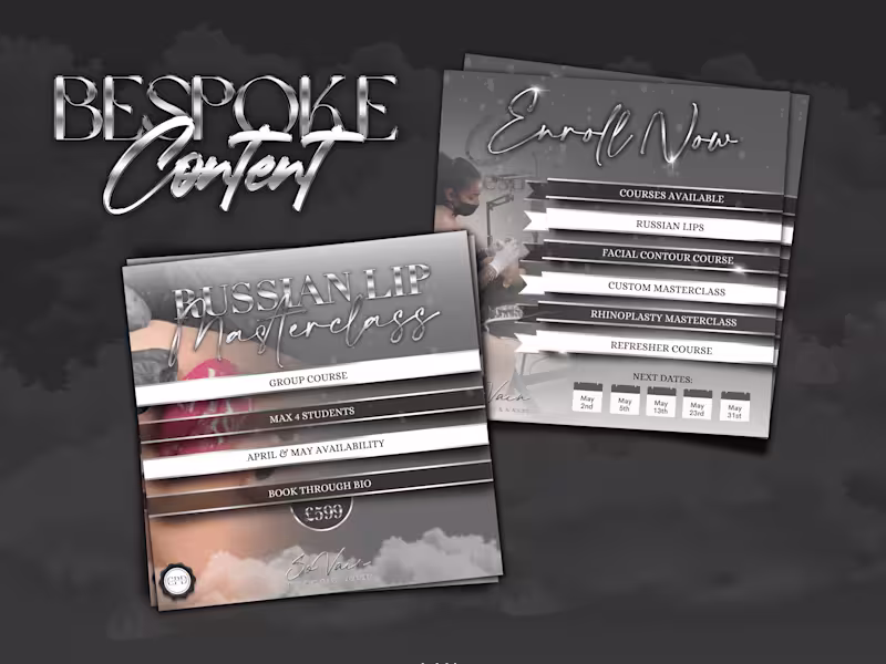 Cover image for 👩🏽‍💻 CUSTOM INSTAGRAM CONTENT 👩🏽‍💻