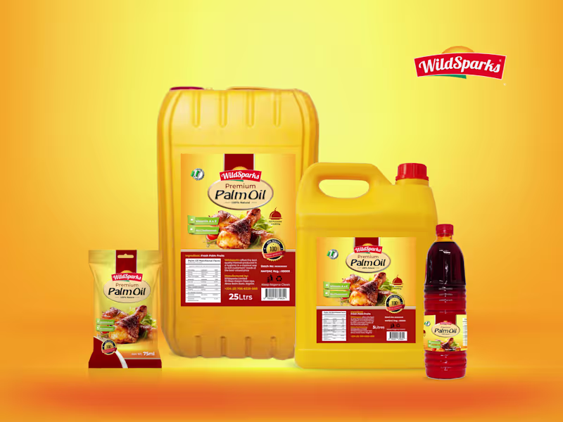 Cover image for PRODUCT PACKAGING: WILDSPARKS PREMIUM PALM OIL