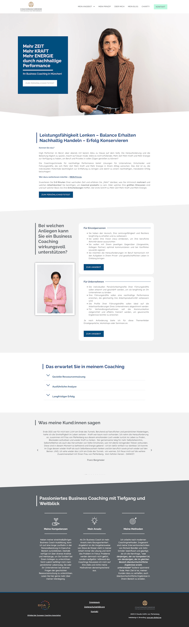 Cover image for Coaching Website - CP