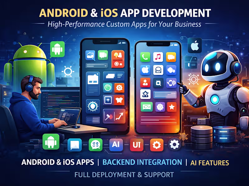 Cover image for IOS And Android App developer