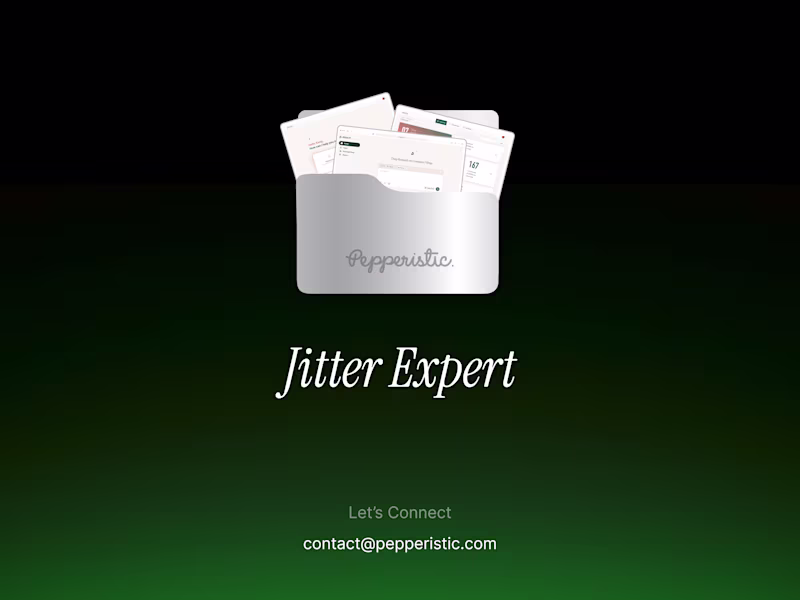 Cover image for Jitter-Based animation: Motion Design & Video Highlights