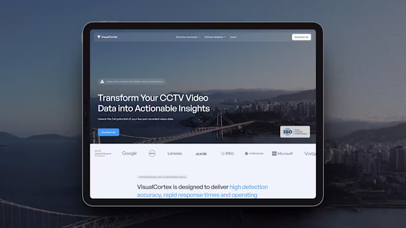 Cover image for VisualCortex Website Development