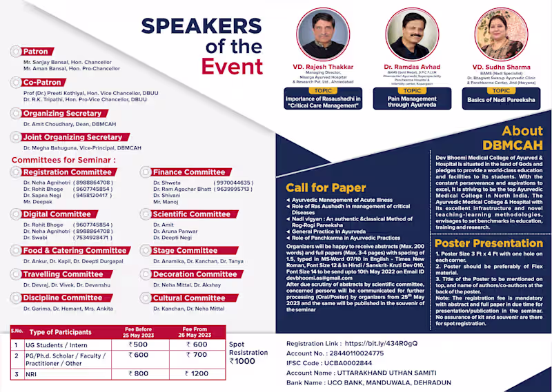 Cover image for Brochure and Standees