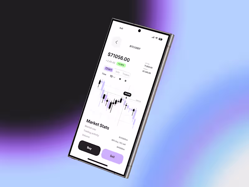 Cover image for CryptoBroo App Design