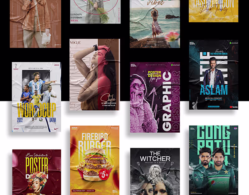 Cover image for I will design unique posters