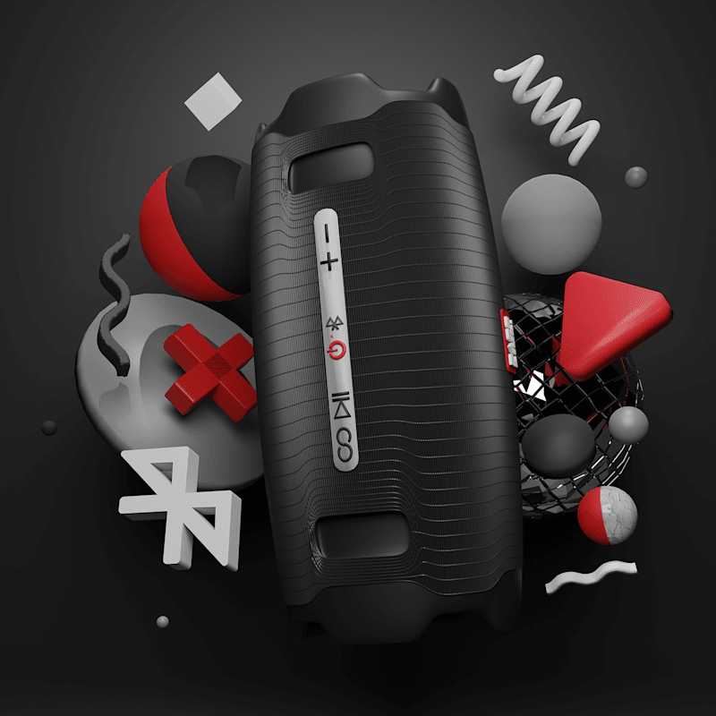 Cover image for BASSLINE BLUETOOTH SPEAKER