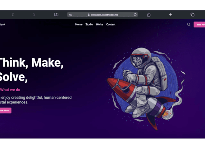 Cover image for IntraSpark React Page