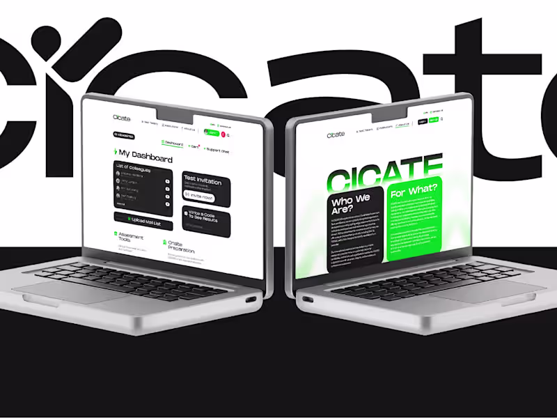 Cover image for CICATE Web Design